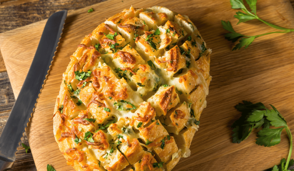 How to Make Cheesy Garlic Bread with Hamburger Buns